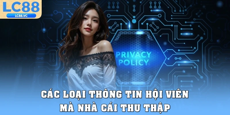 Các loại thông tin hội viên mà nhà cái thu thập