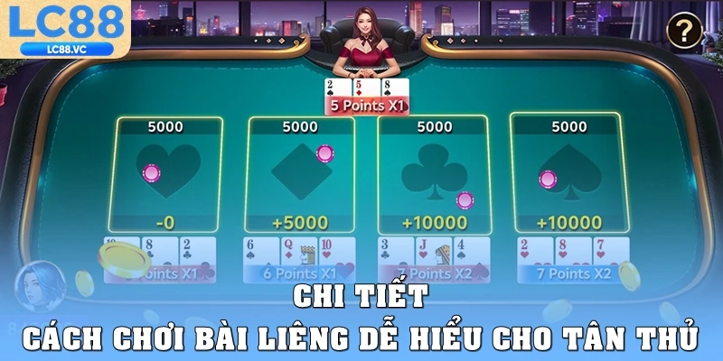 Chi tiết cách chơi bài Liêng dễ hiểu cho tân thủ