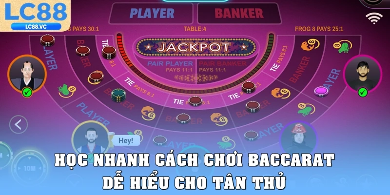Học nhanh cách chơi Baccarat dễ hiểu cho tân thủ