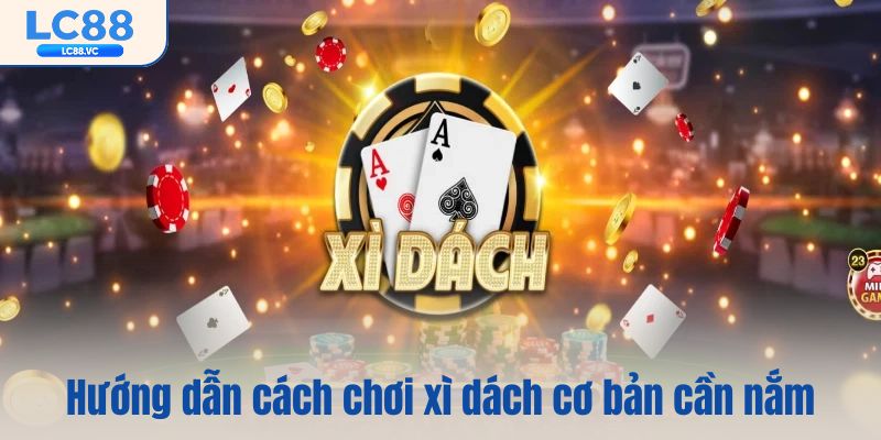 Hướng dẫn cách chơi xì dách cơ bản cần nắm