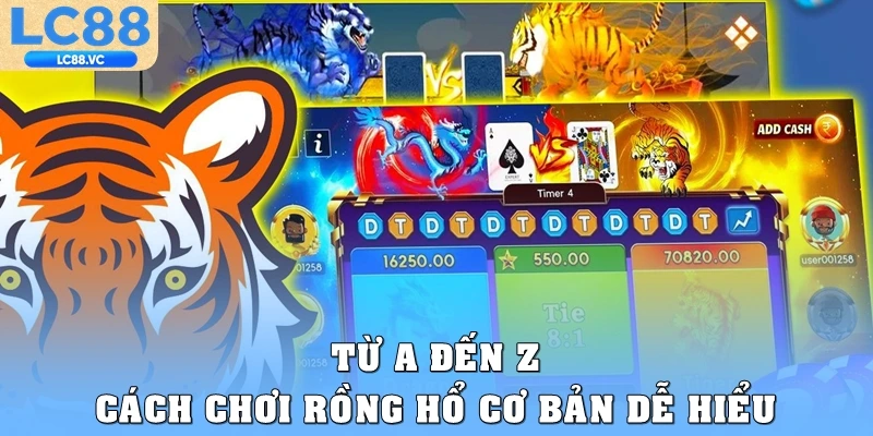 Từ A đến Z cách chơi Rồng Hổ cơ bản dễ hiểu